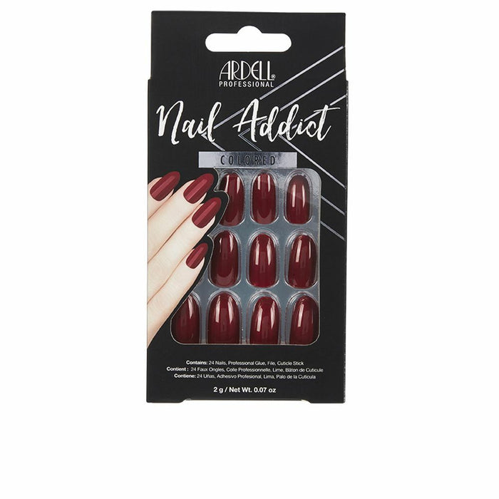 Faux ongles Ardell Nail Addict Sip Of Wine (24 pcs)