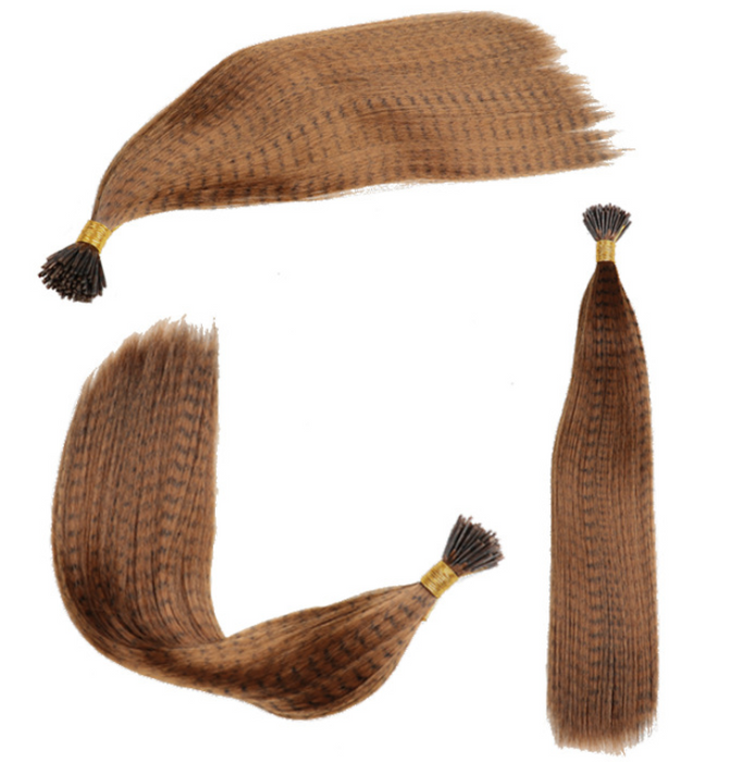 Extensions de cheveux effet plumes