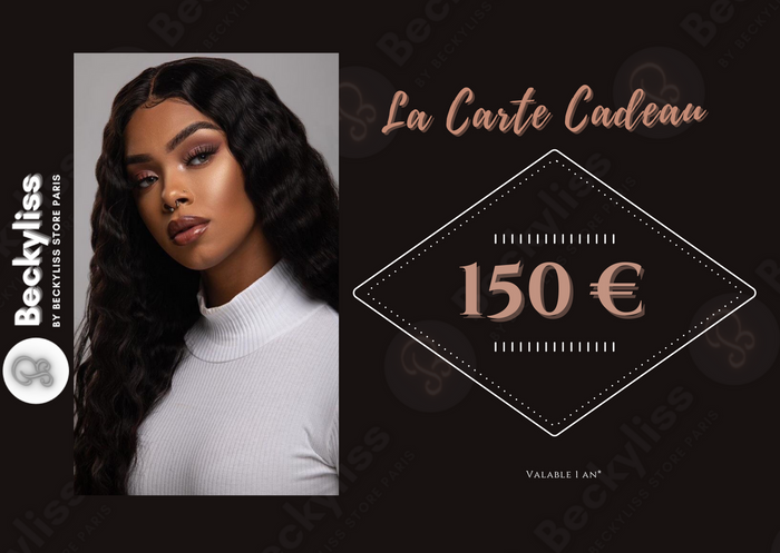 Carte Cadeau 150 euros BECKYLISS