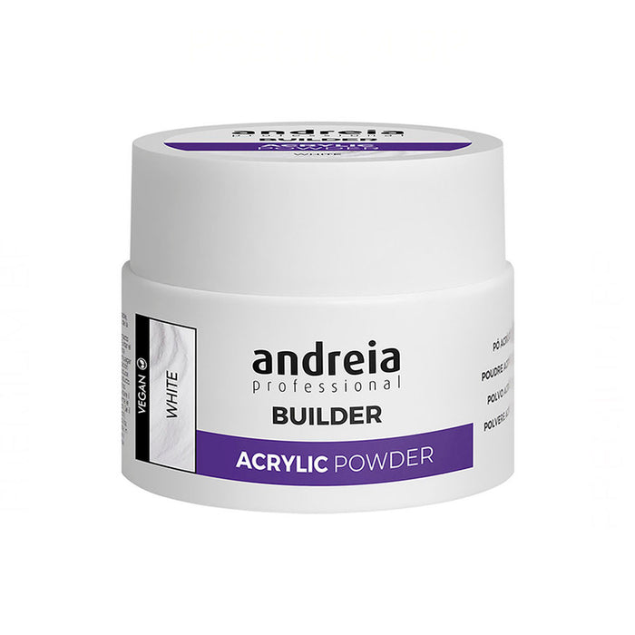 Traitement pour ongles Professional Builder Acrylic Powder Polvos Andreia Blanc (35 g)