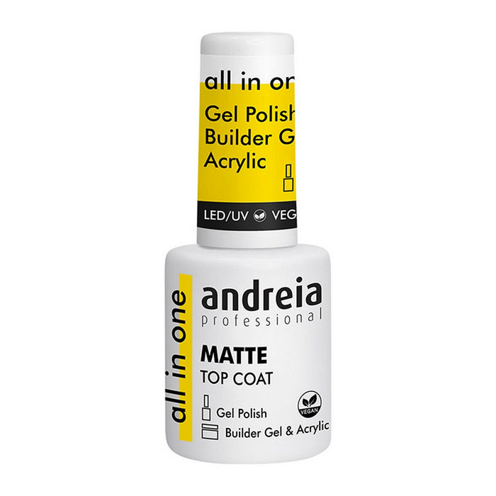 Vernis à ongles Andreia All In One Matte Top Coat (10,5 ml)