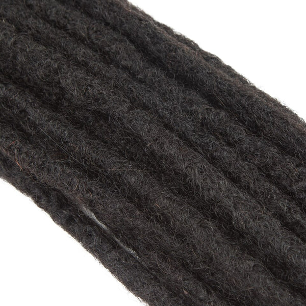 Dreadlocks à pointes colorées en cheveux naturels type Kinky - 20/40 ou 60 brins par lots