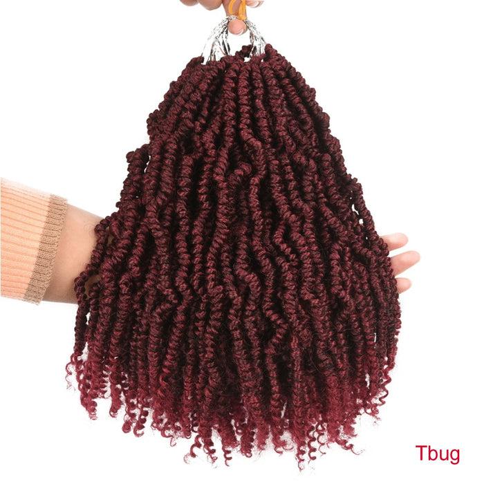 Crochet braids type Twists pré-bouclées 14 pouces