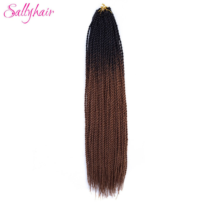 Mèches synthétiques Sallyhair bicolores effet racines