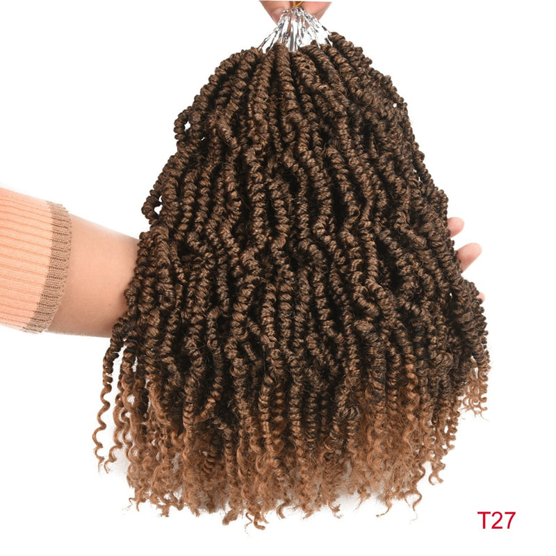 Crochet braids type Twists pré-bouclées 14 pouces