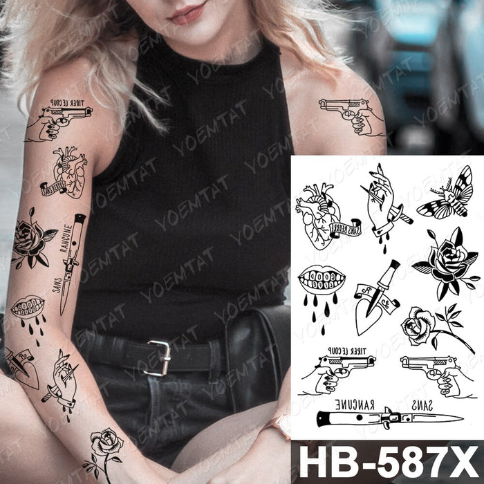Faux tatouages 24