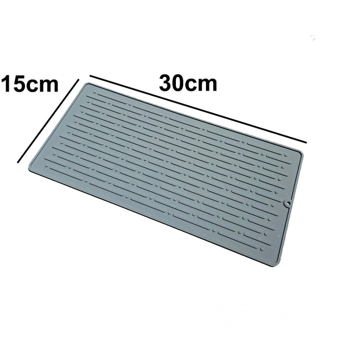 Tapis de protection multi-surfaces en silicone strié
