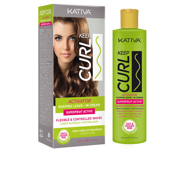 Spray pour cheveux tenue flexible Kativa Activateur Cheveux bouclés (200 ml)