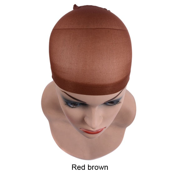 Lot de 2 bonnets en nylon pour Wigs. Taille unique. Plusieurs couleurs disponibles.