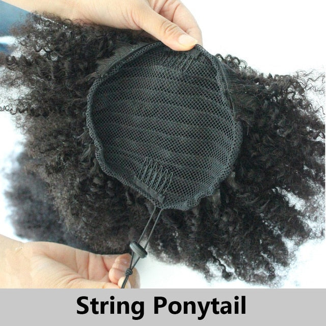 Ponytail en brésiliennes 100% cheveux vierges.