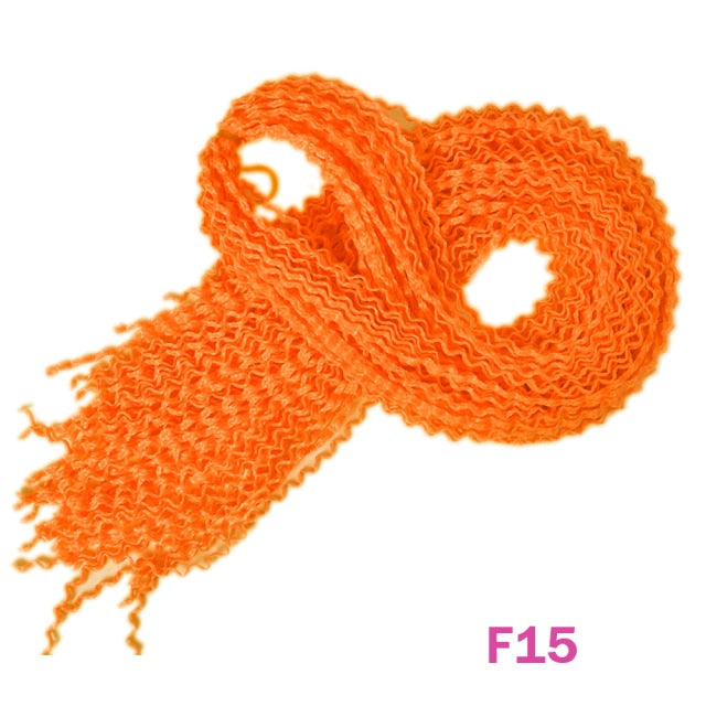 Braids Crochet couleurs extra vives
