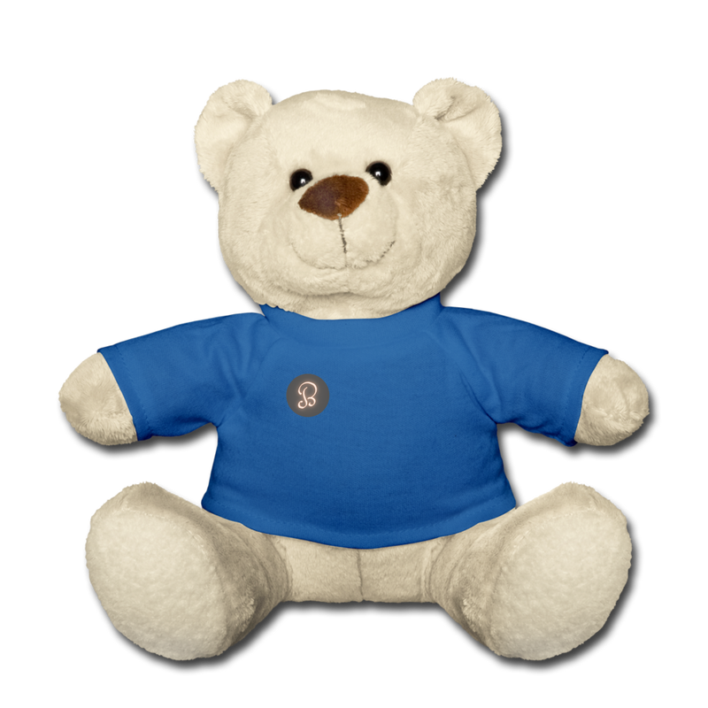 Blue Teddy Bear by Beckyliss - bleu roi